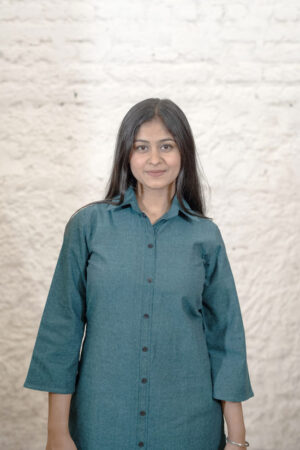 KHADI PEACOCK CO-ORD SET
