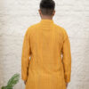 MUSTARD-KHADI-KURTA