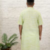 PARROT-KHADI-KURTA