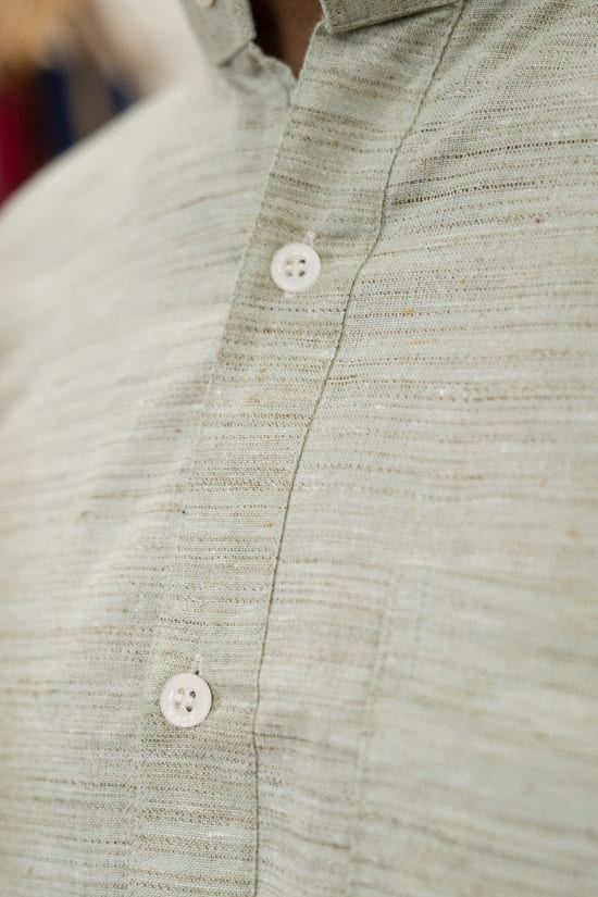 PISTA-KHADI-KURTA